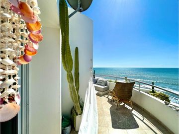Se vende departamento frente al mar urbanizacion ciudad del mar🌊