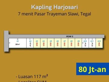 Tanah Dijual Dekat Masjid Ki Anggawana Tegal