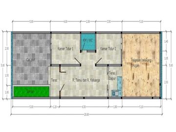 RUMAH BARU INDENT DI CISARANTEN ARCAMANIK BARU LOKASI STRATEGIS DAN NYAMAN TANAH LUAS