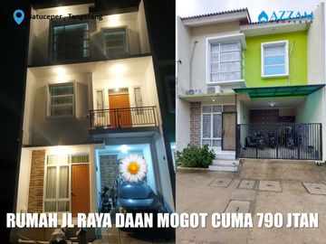 RUMAH 2 LANTAI 0 KM JALAN RAYA DAAN MOGOT TANGERANG