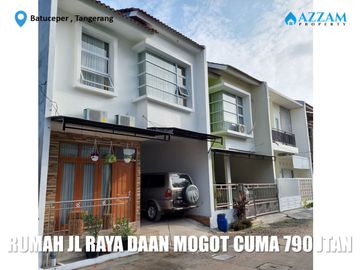 RUMAH 2 LANTAI 0 KM JALAN RAYA DAAN MOGOT TANGERANG