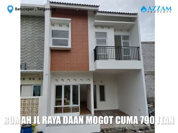 RUMAH 2 LANTAI 0 KM JALAN RAYA DAAN MOGOT TANGERANG