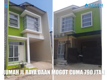 RUMAH 2 LANTAI 0 KM JALAN RAYA DAAN MOGOT TANGERANG