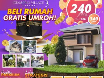 CICILAN TERMURAH, Hub. 08213993----, Rumah Minimalis Di Damarsi Sidoarjo, Diamond Village Juanda 3