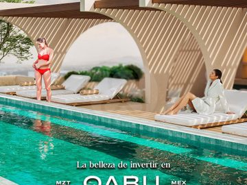 QABU BOUTIQUE LIVING Departamento en venta en Fraccionamiento Sábalo Country Club