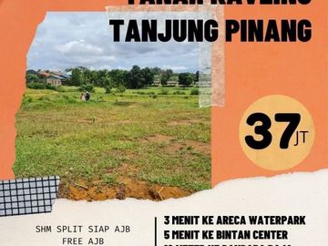 Best Promo ! Tanah Kavling Tanjung Pinang 100m Hanya 30 Juta