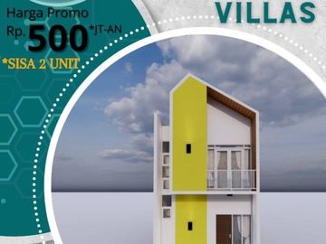 Sisa 2 Unit Cihanjuang Villas Hanya 500 Jutan