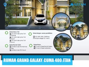 RUMAH SYARIAH KPR PRIBADI TERMURAH DEKAT GRAND GALAXY PARK BEKASI