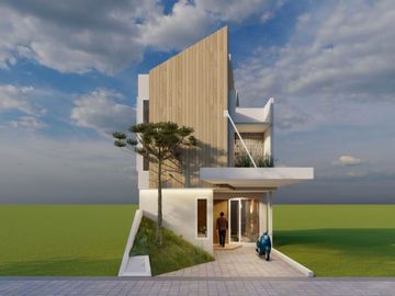 Rumah mewah dijualk murah cantik rasa villa sejuk asri di Bintaro dkt BSD MALL
