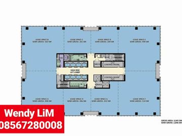 OFFICE SPACE STRATEGIS at GATOT SUBROTO CENTENNIAL TOWER 222sqm (DISEWA)