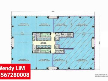 OFFICE SPACE STRATEGIS at GATOT SUBROTO CENTENNIAL TOWER 222sqm (DISEWA)