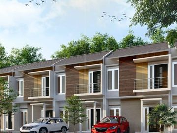 Rumah Villa Mewah di Cluster Azizah dekat Exit Tol Kota Malang