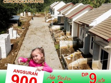 rumah murah area kedungrejo harga 100 jt an