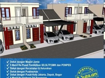 RUMAH MURAH MEWAH MODERN PEMBAYARAN CASH DAN KPR