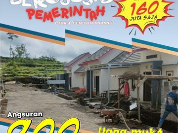 Rumah murah angsuran ringan 900 ribuan perbulan dekat Sawojajar