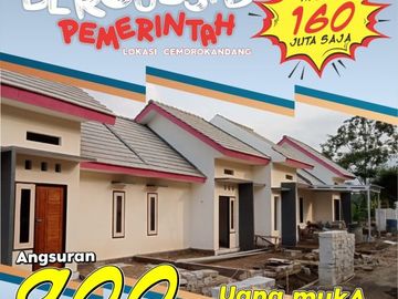 Rumah murah angsuran ringan 900 ribuan perbulan dekat Sawojajar