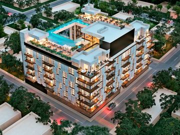 Venta de Departamento de 2 recámaras en exclusivo Proyecto en Playa del Carmen