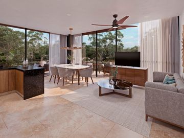 Venta de Departamento de 2 recámaras en exclusivo Proyecto en Playa del Carmen