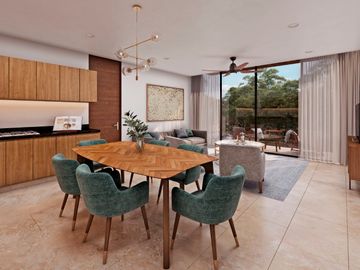 Venta de Departamento de 2 recámaras en exclusivo Proyecto en Playa del Carmen