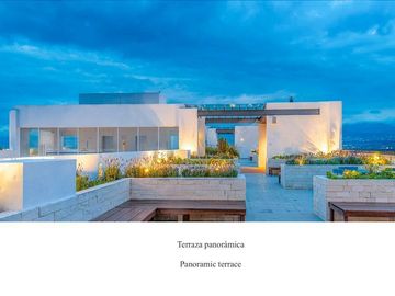 Apartamento con spa, cine, skybar, alberca, pista de jogging, gimnasio, huerto u