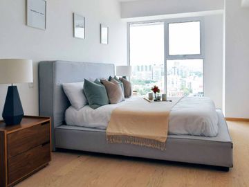 Apartamento con spa, cine, skybar, alberca, pista de jogging, gimnasio, huerto u