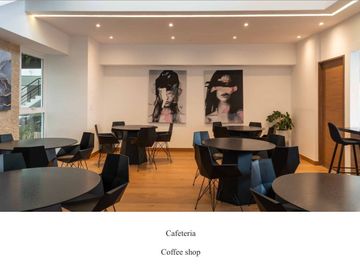 Apartamento con spa, cine, skybar, alberca, pista de jogging, gimnasio, huerto u