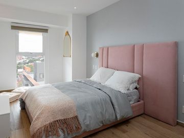 Apartamento con spa, cine, skybar, alberca, pista de jogging, gimnasio, huerto u
