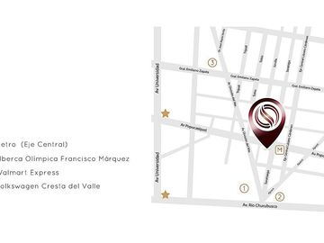 Apartamento con spa, cine, skybar, alberca, pista de jogging, gimnasio, huerto u