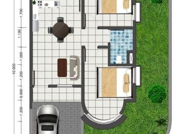 Rumah Bebas Banjir Bentang Artha dekat komplek gbi bandung