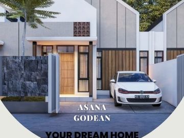 RUMAH KONSEP SKANDINAVIAN DI JOGJA BARAT KAWASAN RAMAI
