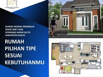 Dijual Rumah Pesan Bangun Desain Modern & Mewah Gondang Manis Kudus
