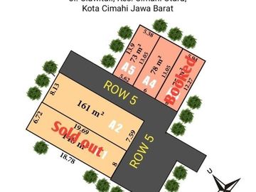 Tanah Kavling Produktif Cimahi Utara Citeureup Hanya 3,8Juta/meter