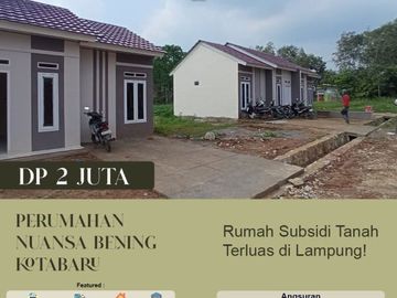 rumah di dekat SMAN 1 natar Free deposito
