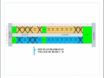 Rumah Minimalis Dengan Ornamen Klasik Dalam Cluster