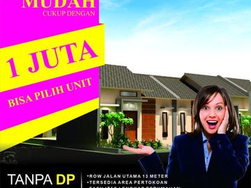 Cuma 1 Juta Bisa Pilih Unit Rumah Cakrawala Malang