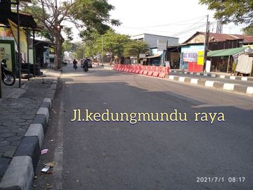 Kavling tanah di Kedung mundu, 70 meter ke jl.raya