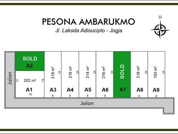 Kavling Perumahan Jogja, Zona Permukiman, SHM Pecah