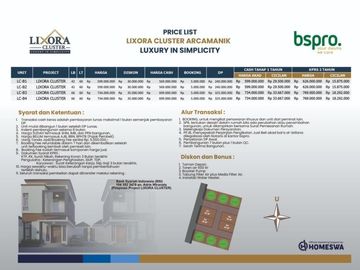 SISA 1 UNIT, RUMAH CLUSTER AREA ARCAMANIK BANDUNG