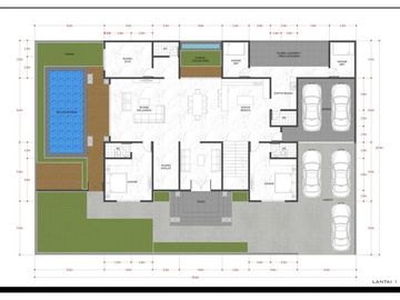 di jual rumah mewah 2 lantai di jl cemara kipas komplek pemda