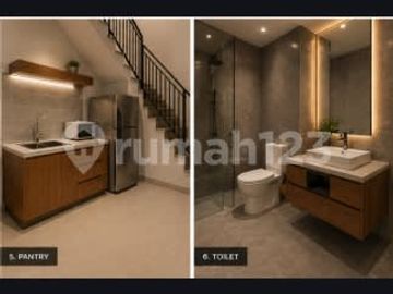 Dijual Gudang Baru Model Tropical di Kunciran Tangerang Banten
