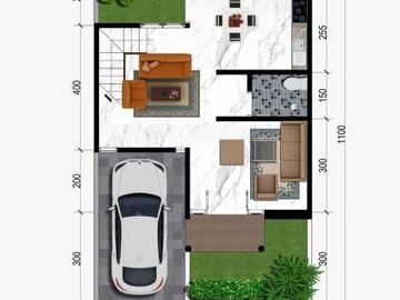 Dijual Villa Free Kolam Renang di Belakang Lippo Plaza Batu