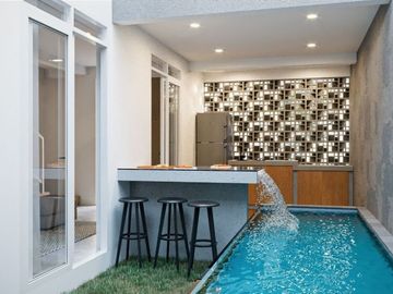 Jarang Ada Rumah 2LT Berkolam Renang di Gegerkalong Setiabudi Hanya 700Jtan