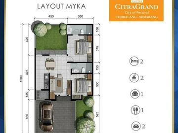 Rumah Kedungmundu Citragrand Terbaru Type MYKA