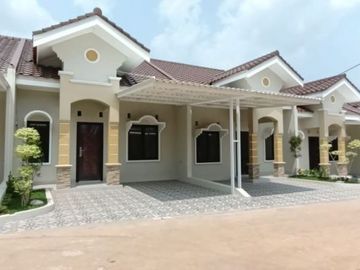 Dijual rumah baru Jatiluhur Jatiasih bebas banjir bonus canopy