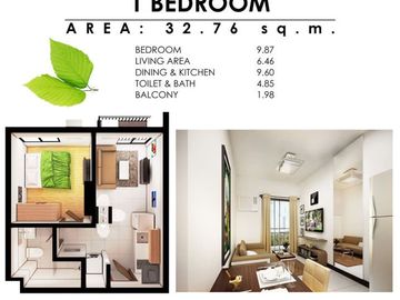 Studio (25sqm) for sale in Antara Condominium for P200/day!