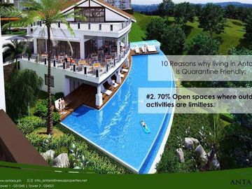 Studio (25sqm) for sale in Antara Condominium for P200/day!