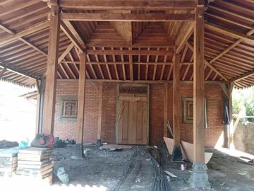 Rumah Joglo Unik di Kawasan Sejuk dan Asri : Bisa Custom Model Joglo