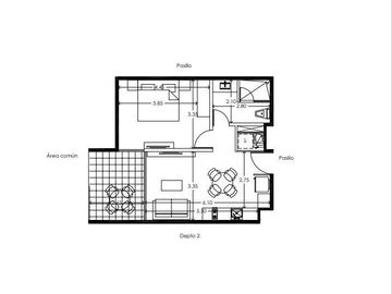 Departamento a 400 metros del mar amenidades de lujo, en venta Playa del Carmen.