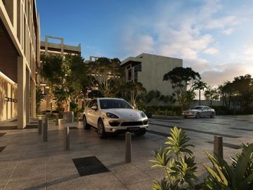 Departamento a 400 metros del mar amenidades de lujo, en venta Playa del Carmen.
