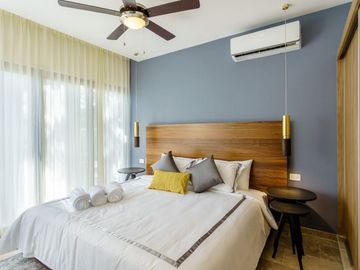 Departamento a 400 metros del mar amenidades de lujo, en venta Playa del Carmen.